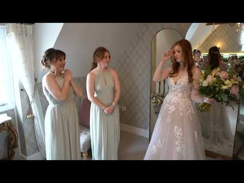 Megan & Martin wedding film at Bassmead Manor Barns