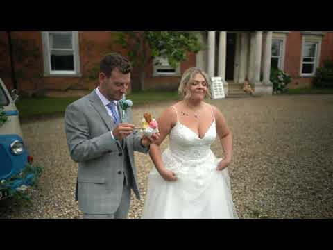 Cameron & Ellie wedding film at Mount Ephraim Gardens, Kent