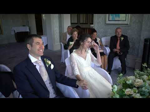 Paola & Piergiorgio wedding film at The Petersham Hotel, Richmond