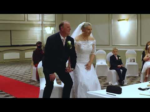 Dave & Trish wedding film at Brighton Hilton