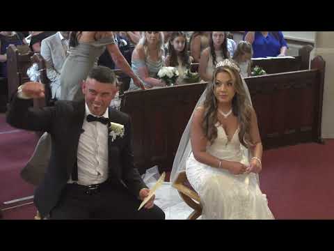 Daniella & Billy wedding film at St Peter & All Souls, Peterborough