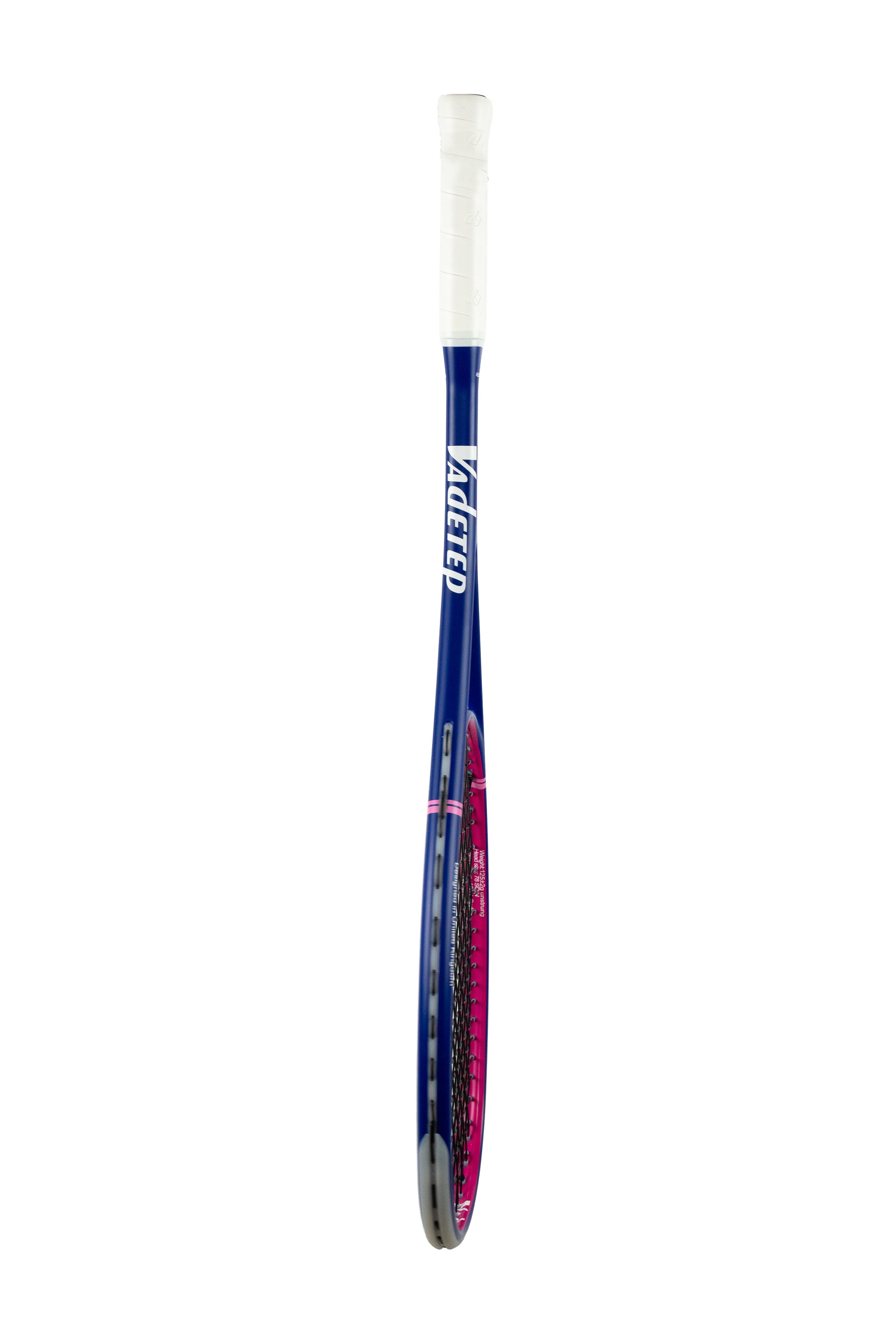Racket product photography — clean background