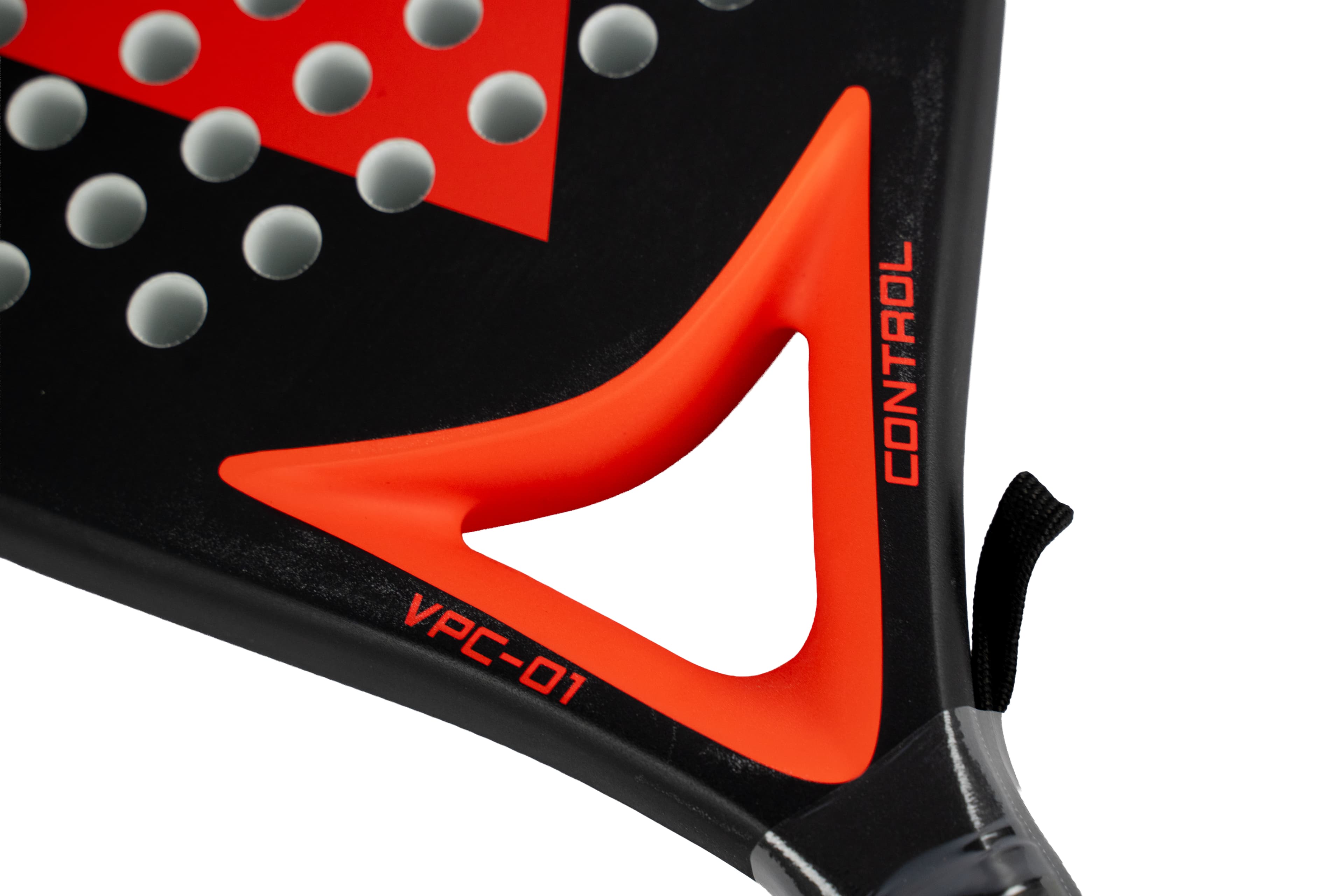 Racket branding detail